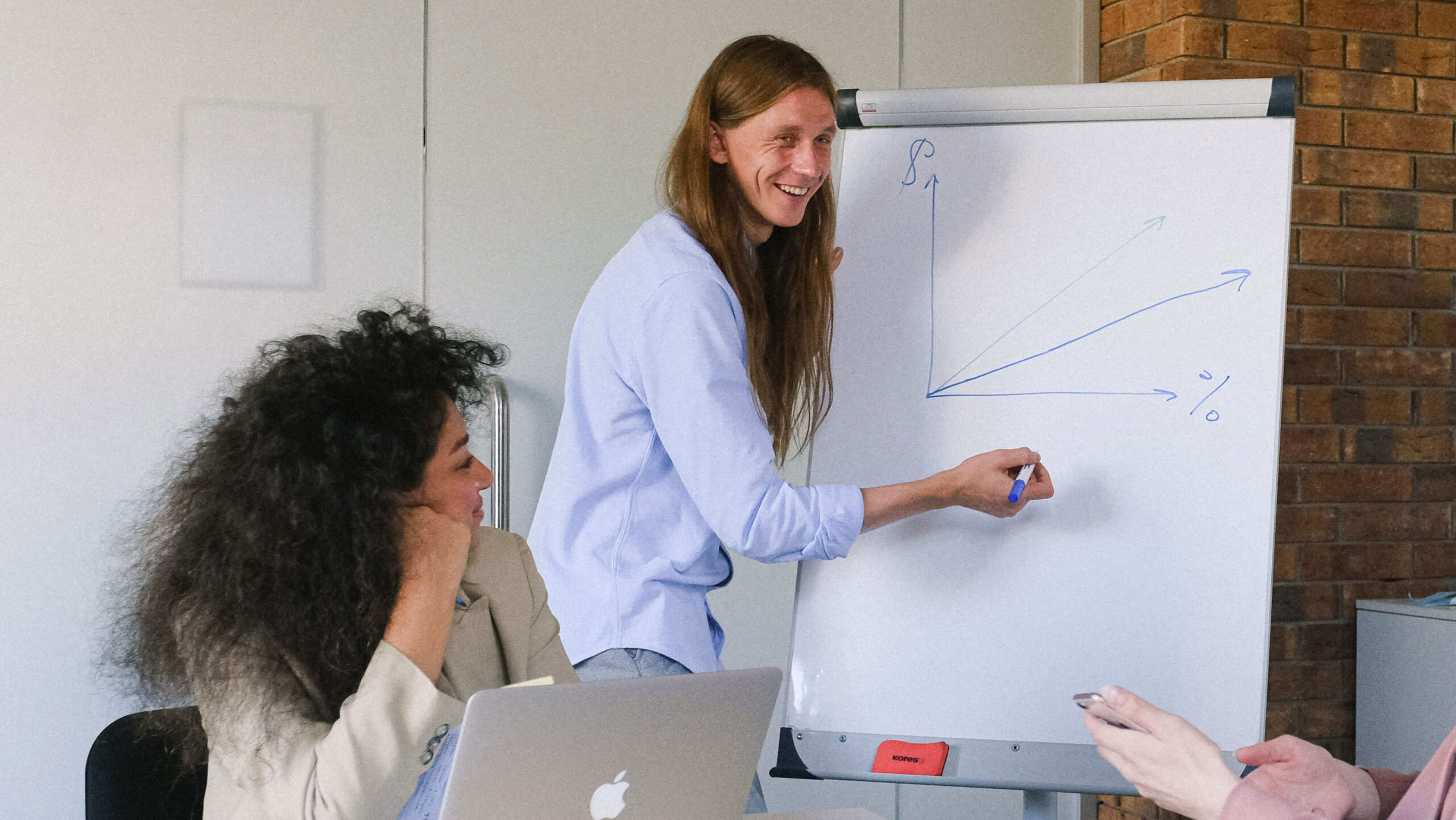 Zeichnung Flipcharts, die Powerpoint Alternativen
